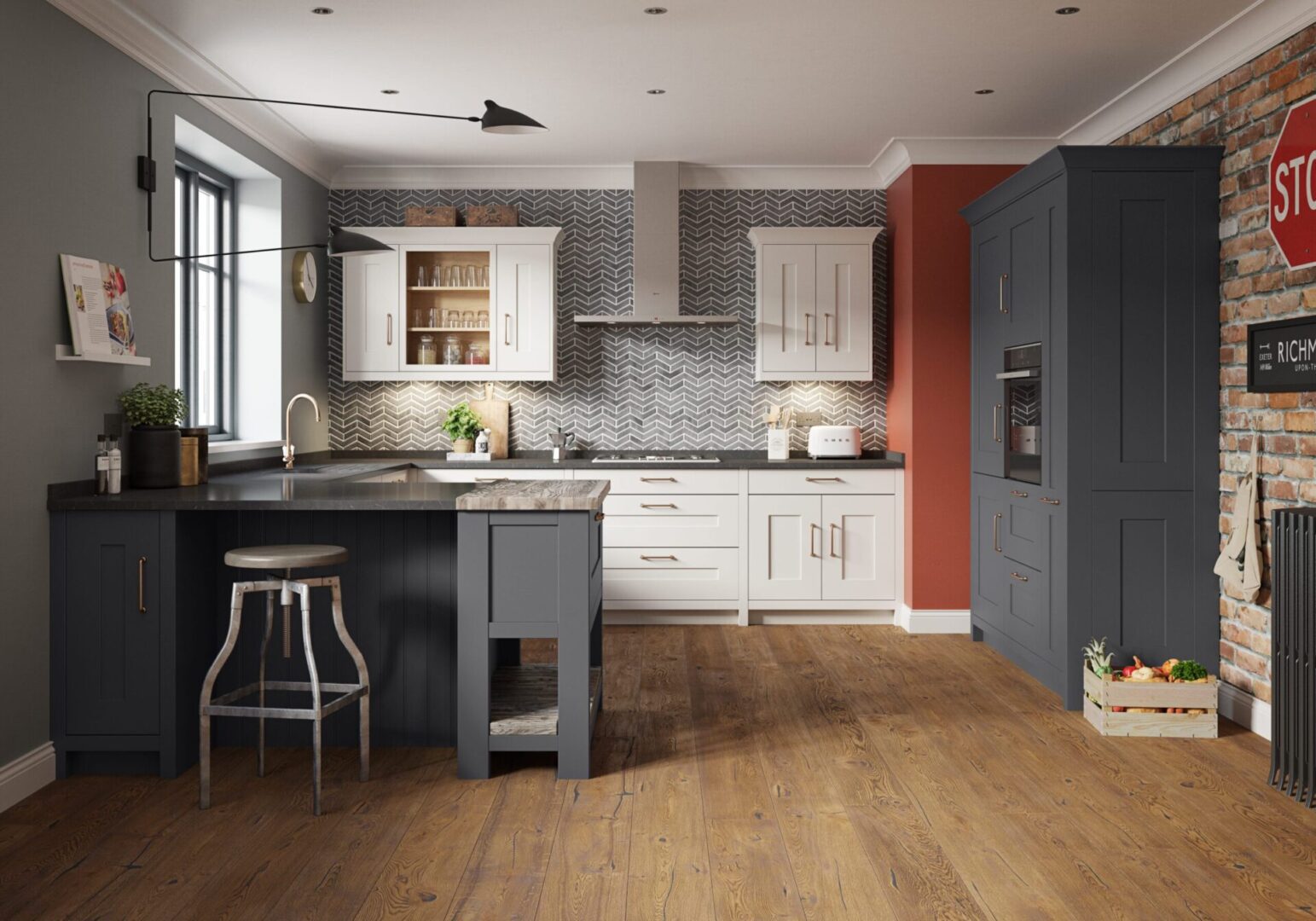 Fitzroy - Dove Grey & Graphite