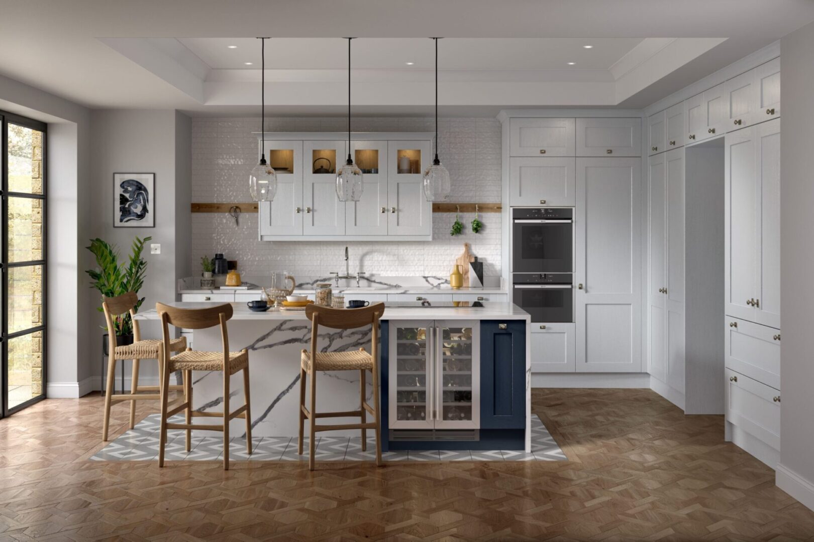 PWS second nature Kitchen Mornington Shaker door - Ives & Inkwell 2